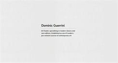 Desktop Screenshot of dominicguerrini.co.uk